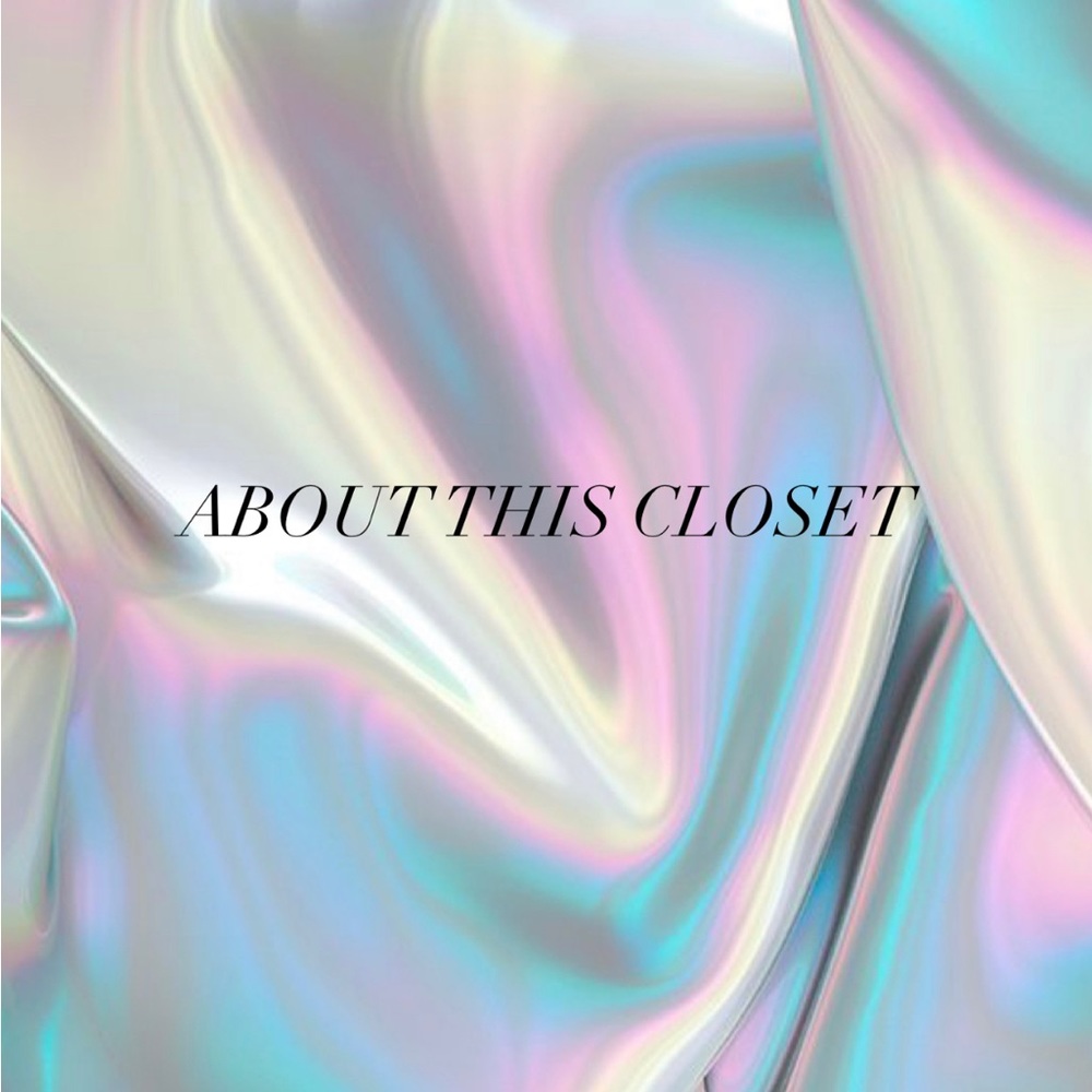 ✨ABOUT THIS CLOSET✨ - Picture 1 of 1